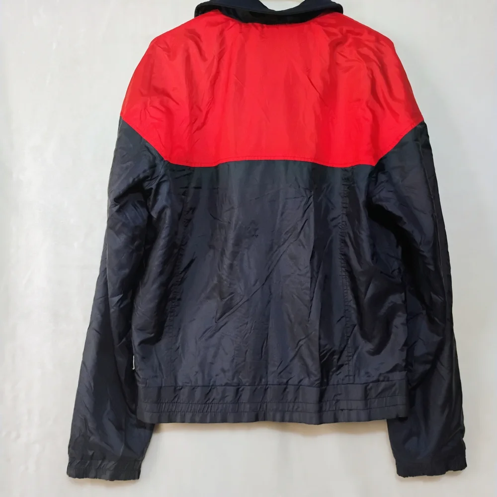 Spyder Vintage Men M Ski Jacket Red Navy Blue Entrant Thinsulate Made in Japan L